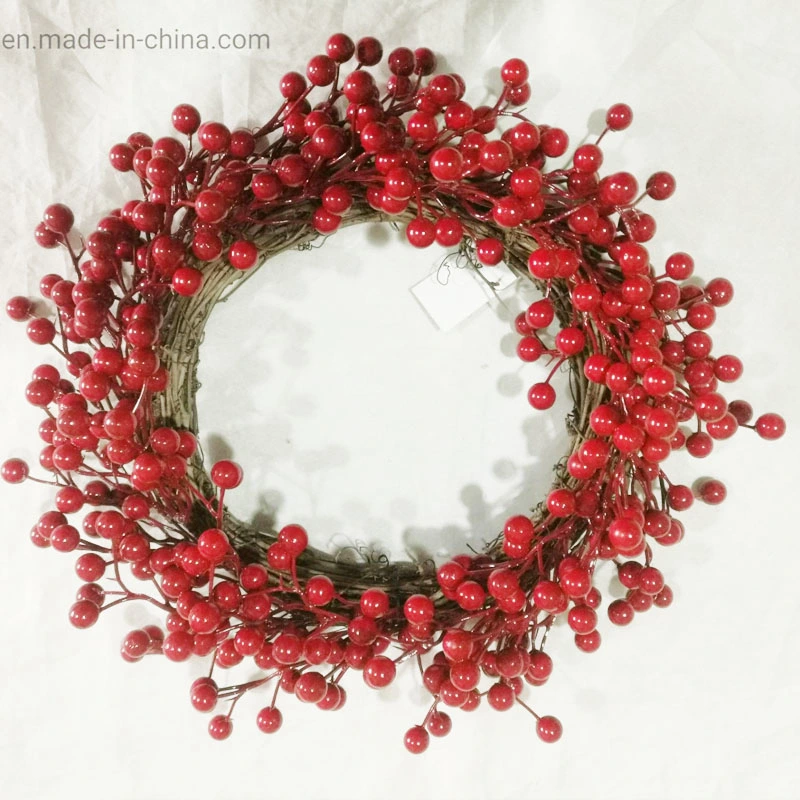 Christmas New Design Wreath for Holiday Wedding Party Decoration Supplies Hook Ornament Craft Gifts