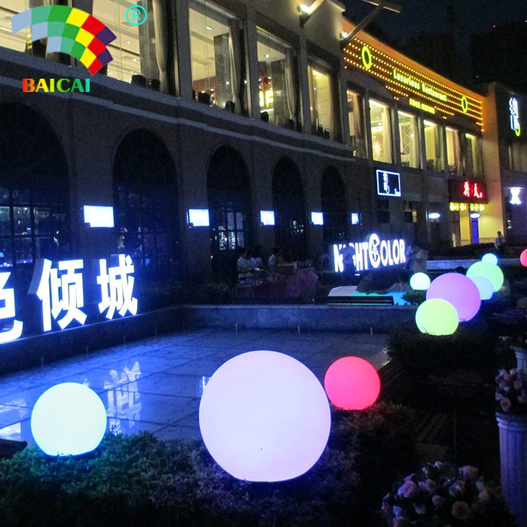 Christmas Decoration Waterproof Decoration for Party Glowing Hanging LED Ball LED Moon Light